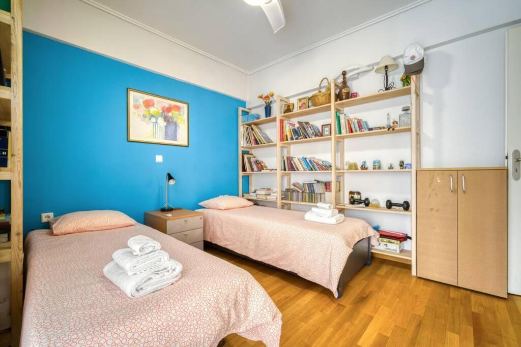 Spacious Family Flat Near Parthenon Free Parking Athene Buitenkant foto