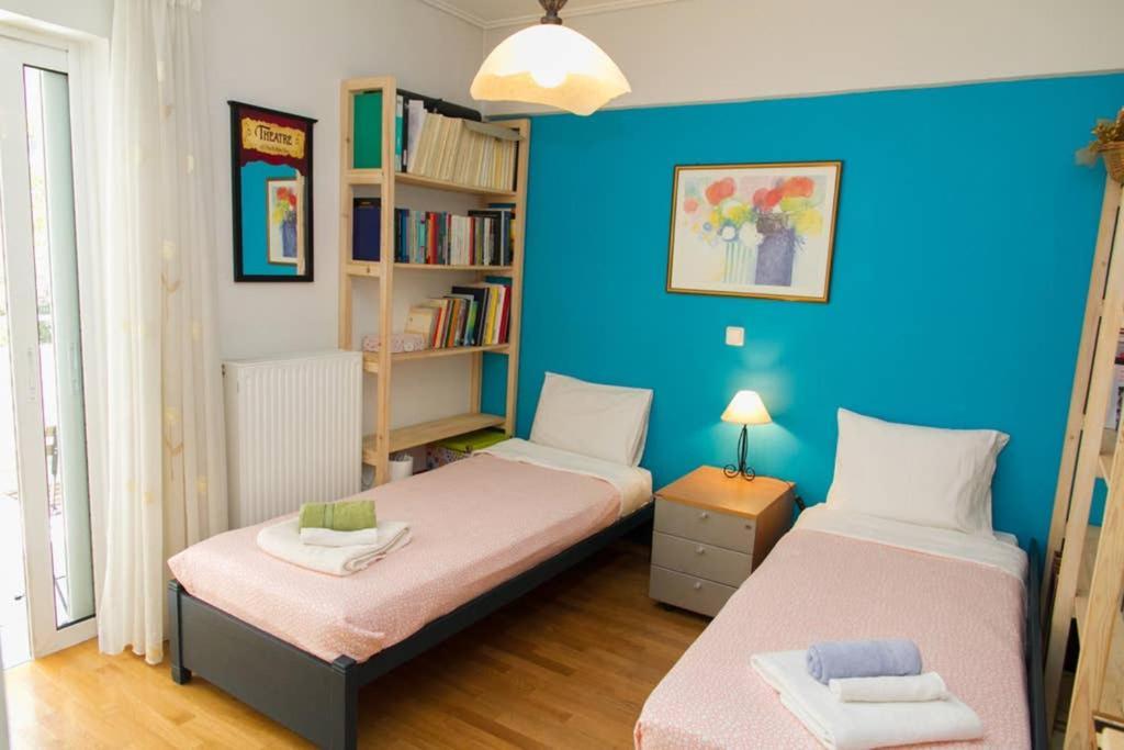 Spacious Family Flat Near Parthenon Free Parking Athene Buitenkant foto