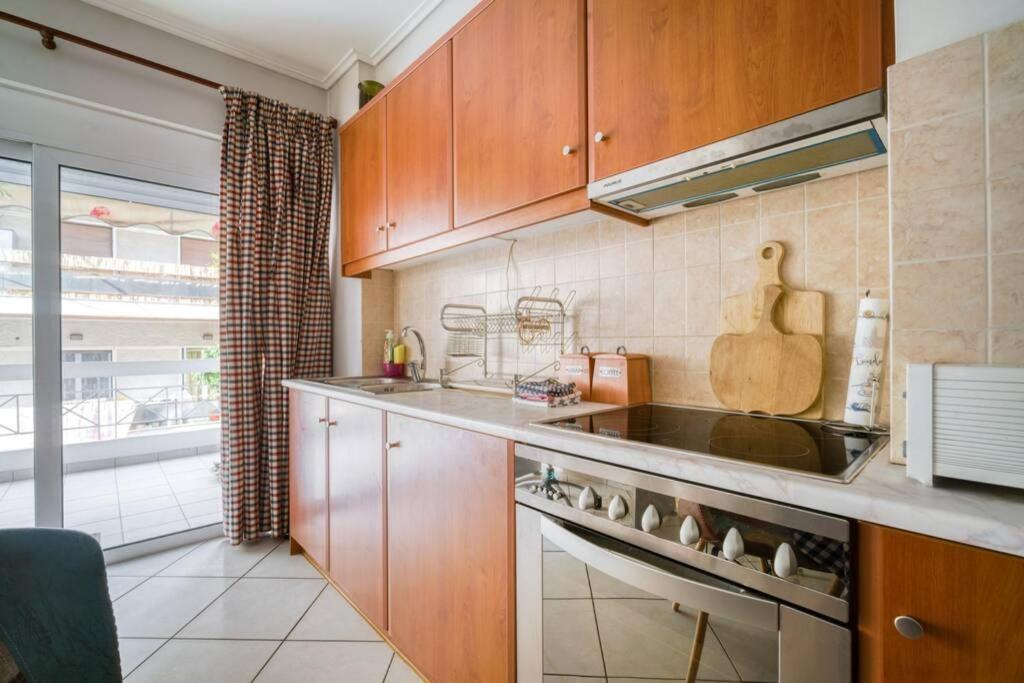 Spacious Family Flat Near Parthenon Free Parking Athene Buitenkant foto