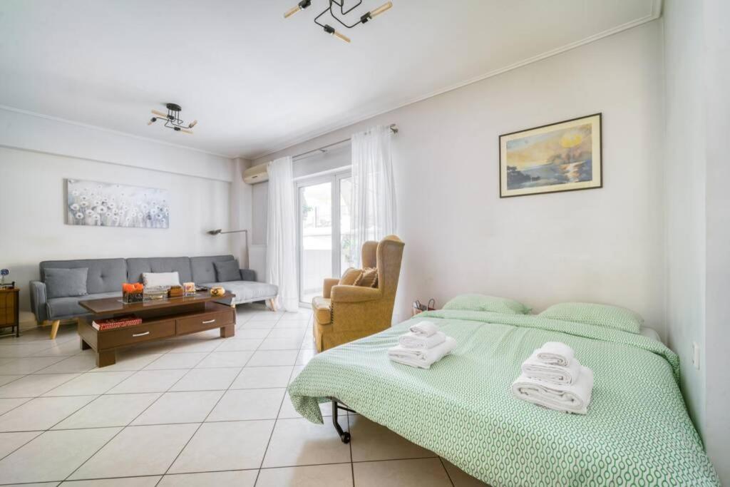 Spacious Family Flat Near Parthenon Free Parking Athene Buitenkant foto