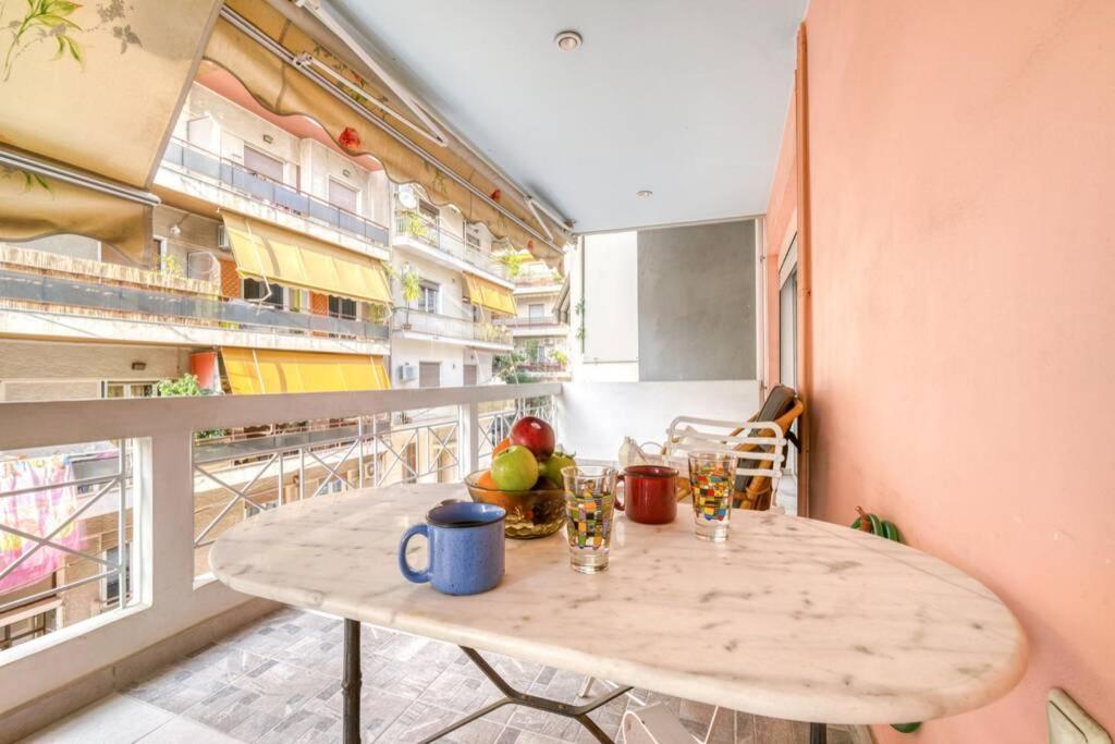 Spacious Family Flat Near Parthenon Free Parking Athene Buitenkant foto